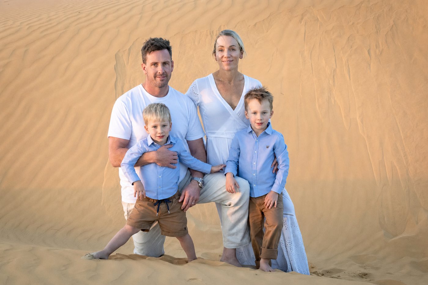 Kate with her family