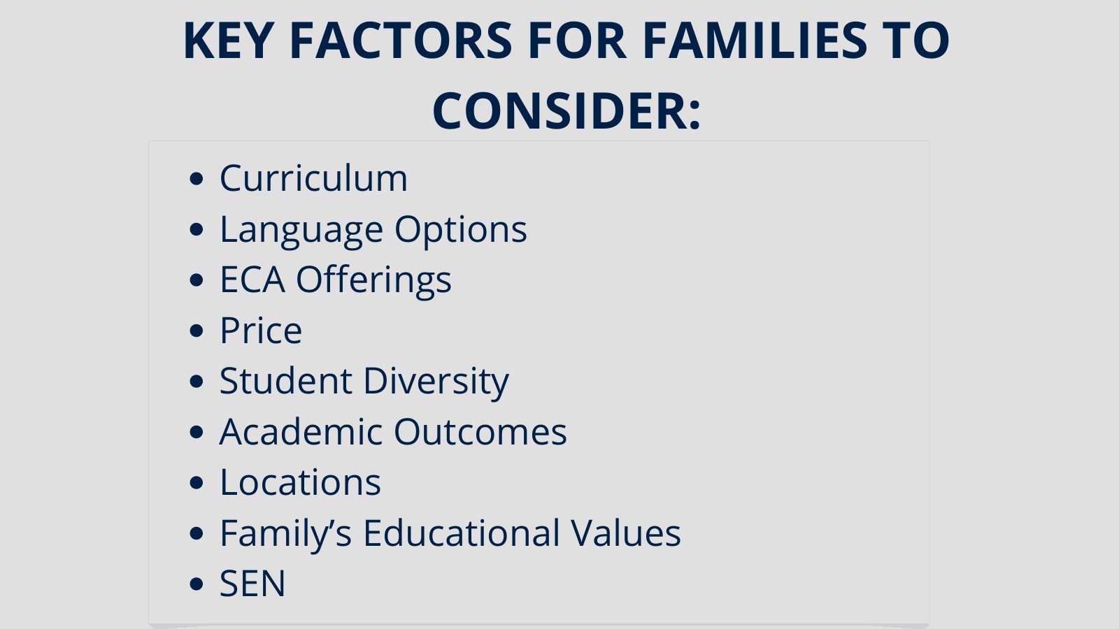 Guide to Choosing an International School in the UAE, page 19 of 27